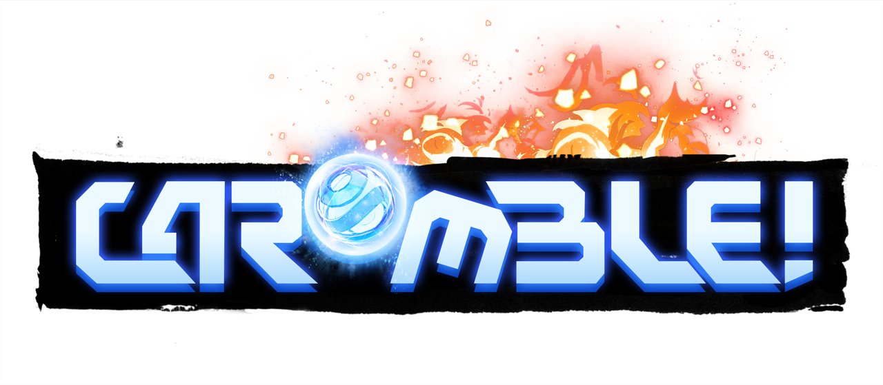 Caromble! logo - The Ultimate Brick Breaker Game